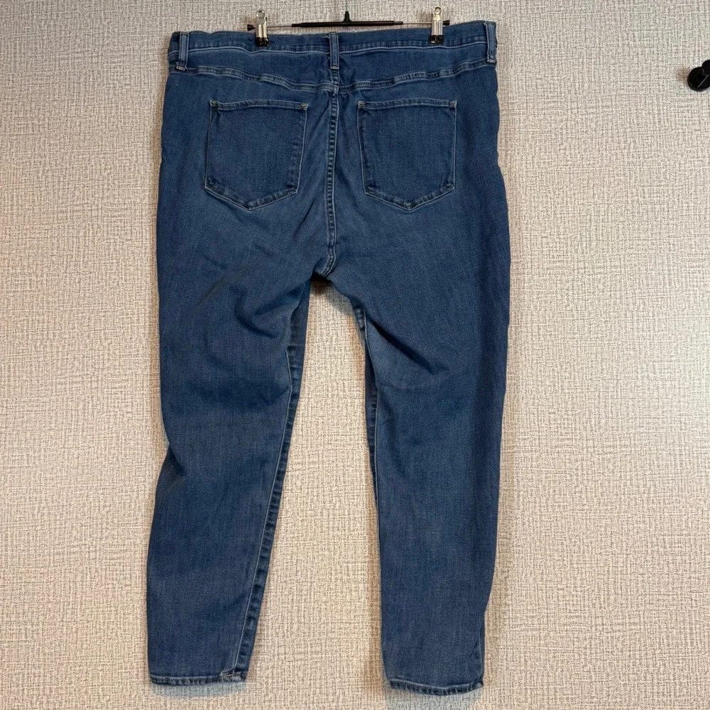Gap Favorite Jegging HR Dark Indigo V2 High Rise Skinny Jeans Womens 20/35R Plus